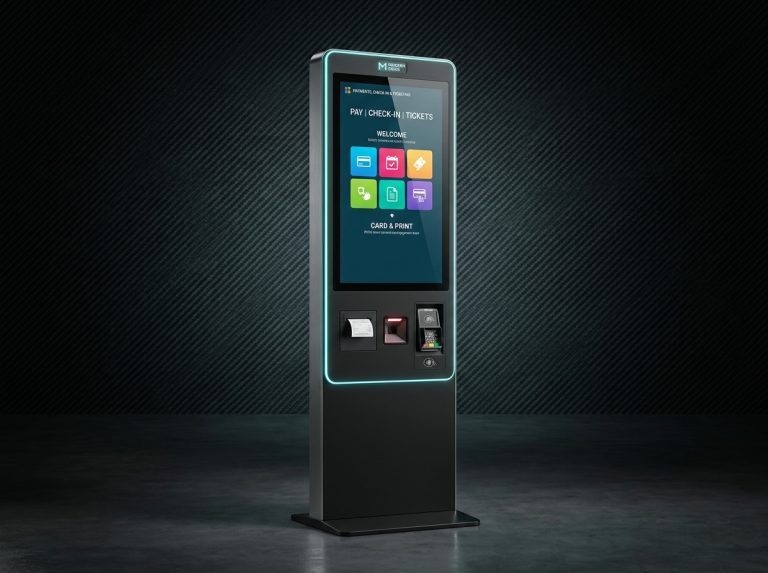 Tótem de Autogestión Interactivo Touchscreen Kiosk 32"