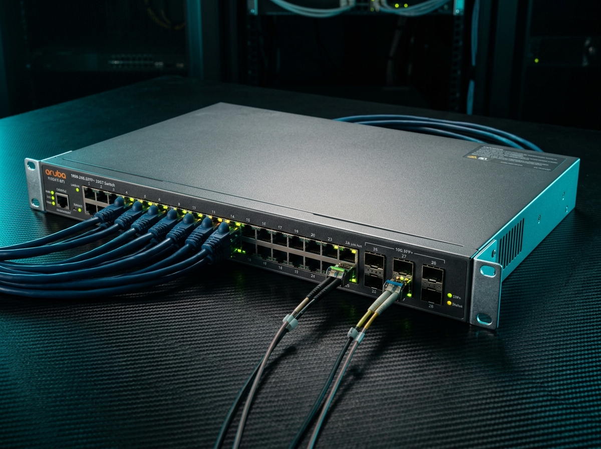 Switch Gestionable Capa 3 24x Gigabit + 4x 10G SFP+